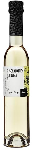 WAJOS Schalotten Crema mit Weißweinessig, 250ml, jeden Tag Essig Zubereitung, 3% Säure
