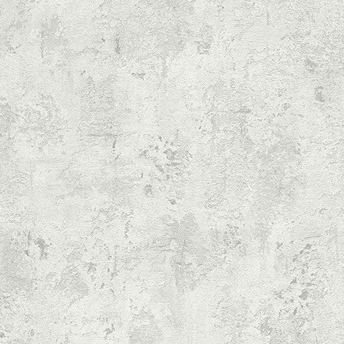BRICOFLOR Betonoptik Tapete hellgrau ideal für Küche und Schlafzimmer Moderne Vliestapete im Industrial Style scheuerbeständig