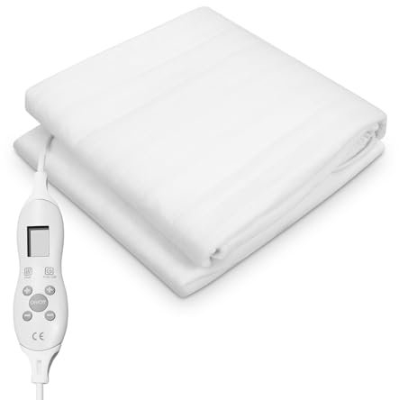 Wärmeunterbett Massagetisch-Wärmerauflage Matratzenheizung Verstellbare 10-Gang-Temperatur Elektrischer Bettdeckenwärmer für Massagebetten SPA EU-Stecker, 220 V
