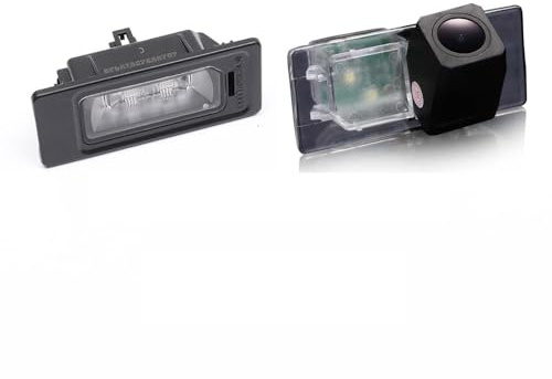 1280*720 PIXELS Auto Rückfahrkamera Einparkhilfe Replacement for VW Golf Plus 521 Golf VI 6 VII 7 Variant Jetta IV 4 Passat Sharan Touareg Touran Seat Alhambra Ibiza IV 4 V 5 Skoda Superb II 2 Kombi