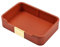 Lussuoso Vassoio in Pelle per Desktop - Organizer Decorativo per Portalettere, Scrivania, Gioielli, Orologi, Cosmetici, Chiavi, Telefono, Portafoglio - Arancione