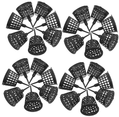 FUTUREORYY 100 piezas Caja de Fertilizante para Bonsái con Tapa Unidades Contenedor Portátil de Plástico para Plantas Pequeñas Herramienta de Jardinería Práctica para Protección y Aplicación