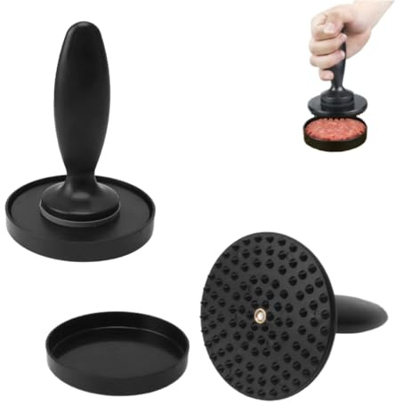 Kukyller Pressa per Hamburger 2 Pezzi, Strumento Manuale per schiacciare bistecche di Hamburger, Antiaderente, per Hamburger, Patty Maker, Stampo