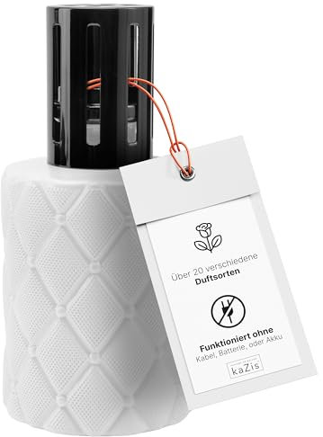 KAZIS® I Lampada catalitica Black & White I Lampada Profumata I