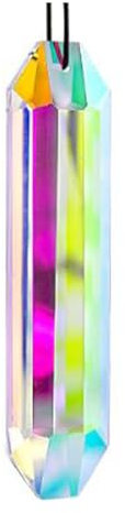 Lange hängende Kronleuchter mit Kristallen, Herz-Sonnenfänger, Prismen, Sonnenfänger für Fenster, Herzen zum Aufhängen, Glas, Regenbogen-Sonnenfänger, Glas-Kristall-Sonnenfänger, Anhänger, Feng Shui,