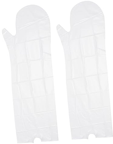Didiseaon Funda Protectora Desechable para Mano 2 Piezas Fácil de Usar para Baño y Ducha en Casa