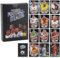 Lotvic Pack of 55 World Cup Football Star Cards, UEFA Champions League, Football Trading Card, Collectible for Fans, Ages 60+