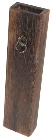 HAWILLOSCH Hängende Pflanzenvase Aus Holz Für Wanddekoration Wandpflanzenhalter Für Blumen Und Grünpflanzen Esszimmer Und Büro