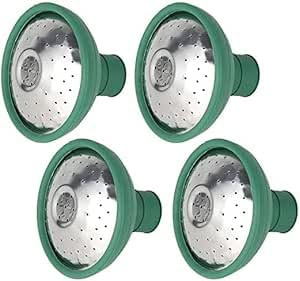 4pcs Universal Garden Watering Can Rose Head, Water Sprinkler Sprayer Fits All Standard Size Watering Cans for Watering Garden Flowers Indoor & Outdoor (4pcs)