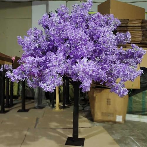 Cerezo artificial grande hecho a mano para decoración de interiores y exteriores, perfecto para decoración del hogar, boda, hotel y centro comercial