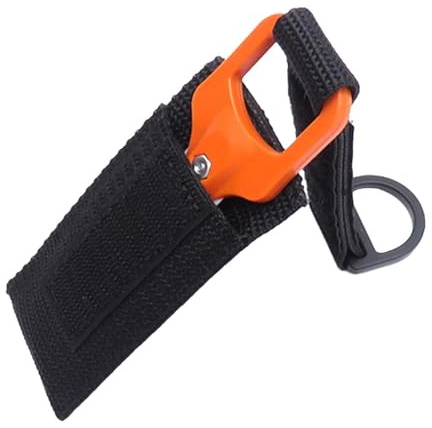 wueiooskj Scuba Diving Cutter Extra Blades Fishing Line Accessory Features Sharp Durable Craftsmanship With Sheath Storage Pouch Snorkeling Swimming Sharpener Knife Sheath Blade