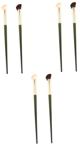 FRCOLOR 6pcs Nose Contour Brush Makeup Applicators Fluffy Eyeshadow Brush Soft Women Makeup