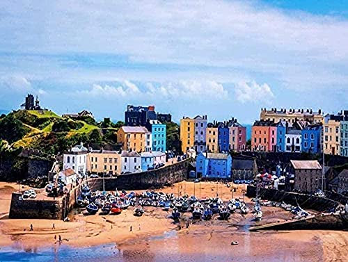 puzzle 1000 Pembrokeshire Wales Jigsaw puzzle for for adults teens and challenge educational-Paper 26x38CM
