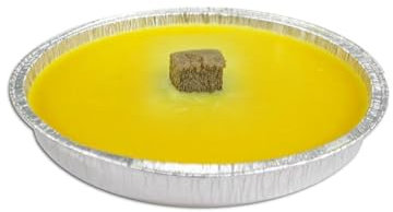 Candele alla Citronella, Candele Antizanzare Da Esterno, 12 Pezzi, Diametro 14 cm, Fiaccola in Ciotola di Alluminio, Repellente per Insetti, Durata 5 ore, Ideale per eventi e Cene all’Esterno