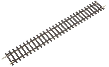 NUOBESTY Train Track Model Accessories Scale Straight Curved Connectable Railroad Tracks for Micro Landscape Scene Layout Diy Table Decor