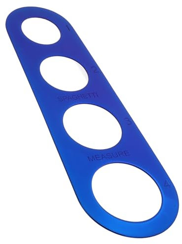 BUGUUYO Pasta Measure Tool Stainless Steel Noodle Ruler Precision Pasta Portioning Kitchen Gadgets Cooking Utensil