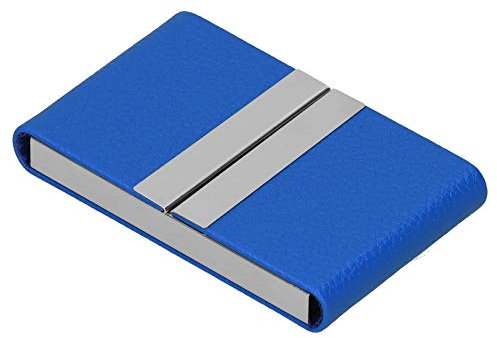 Hztyyier Visitenkartenhalter, Visitenkartenbox, Etui, Schriftzug Männer, Metall, Doppelt Offen, für Visitenkartenetui, Halteretui, Große Kapazität, Geburtstagskartenboxen (400#)