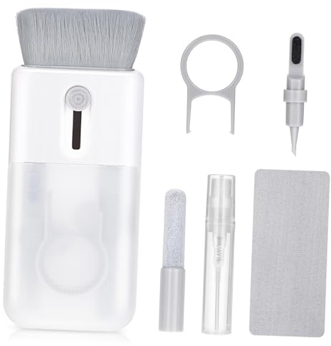 MUELODSIC 2 Juegos Kit Limpieza Electrónica con Cepillo y Pen Limpiador Incluye Botella Spray para Teclados Pantallas Auriculares y Monitores Herramientas de Limpieza para Computadoras y