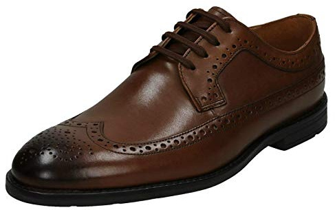 Clarks Ronnie Limit Mens British Tan Lea, 7.5