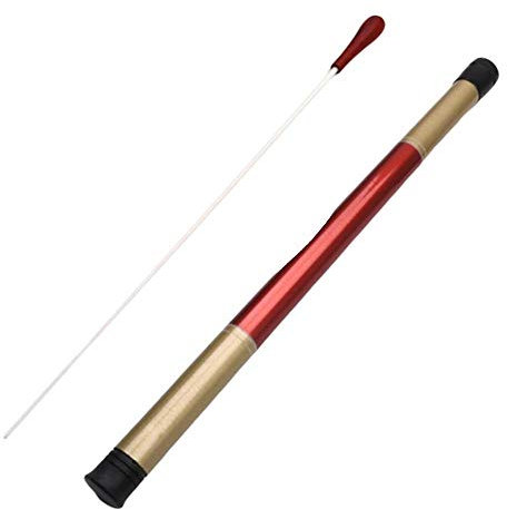 Taktstock mit Röhrenhülle, Taktstock mit Sandelholz Griff, 39 cm