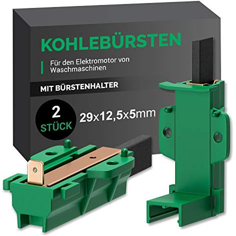 VIOKS Kohlebürsten 2Stk Kohlen Ersatz für Beko 371202407 L24MF7 Motorkohlen Schleifkohle für Motor Waschmaschine Waschmaschinenmotor