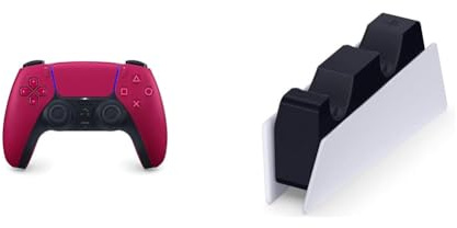 Sony PlayStation 5 - DualSense Wireless Controller Cosmic Red + DualSense-Ladestation