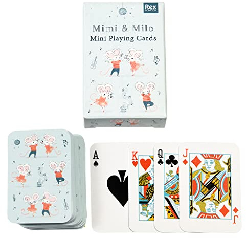 Rex London Mimi och Milo Mini Spelkort