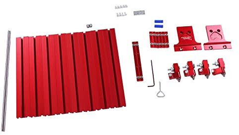 Guide Parallèle pour le Travail du Bois Rail de Scie Circulaire électrique Ensemble de Rails Coulissants Parallèles Rail de Scie Circulaire électrique en Alliage D'aluminium avec