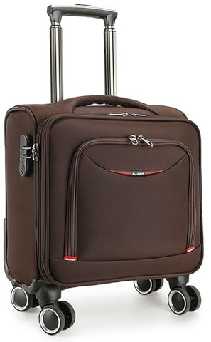 GOTYKE Laptop Trolley Business mit Vorhängeschloss, Rolling Laptop Case mit Rädern bis zu wasserdichte Laptoptasche Rollkoffer für Reisen/Business/Herren Damen(F,36 * 22 * 43CM)