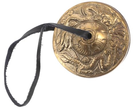 Abaodam Platillos De Cobre Resistentes Para Yoga y Rituales Gong De Mano Con Sonido Rico y Duradero Instrumentos De Percusión Espiritual Para Ceremonias y Música