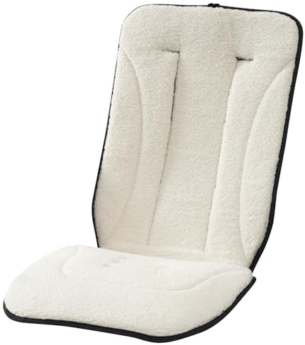 Momcozy Colchoneta Silla Paseo Universal & Reversible, Cálida en Invierno, Transpirable en Verano, Colchoneta Carro Bebe para Cochecito y Cuna con Tejido Suave para Comodidad en Todo el Año