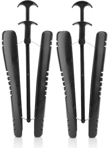 Kukyller 1 par de ensanchadores de botas, insertos de pie para botas, expansor de zapatos moldeador de árbol con asa para mujeres y hombres