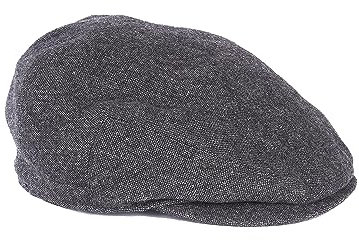 Barbour Barlow Flat Cap Large Grey
