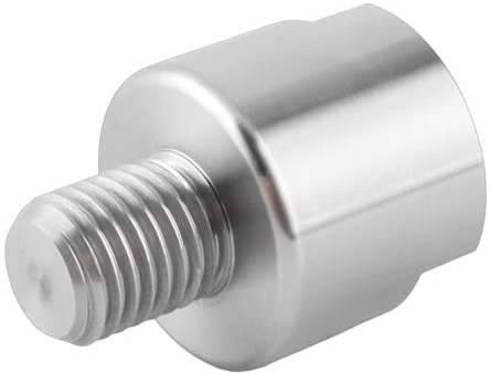 Yechiry Drehmaschinen-Spindelstock-Spindel-Adapter, Drehmaschinen-Spannfutter-Spindel-Reduzierstück, 1 Zoll 8TPI-Stecker auf 30 X 3,5 Mm Weiblicher Adapter mit Flacher Seite, Ideal für