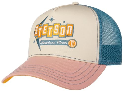 Stetson Madison Cap Truckercap Chino Twill Mesh Herren Frühling Sommer
