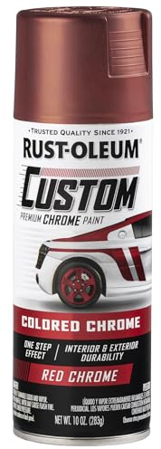 Rust-Oleum Automotive Custom Lacquer Spray Paint, Red Chrome