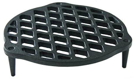 SANTOS Universal Stapelrost für Dutch Oven & Feuertopf - Ø26cm - viele Möglichkeiten - Grillrost, Abstandshalter, Standfläche, Untersetzer uvm.