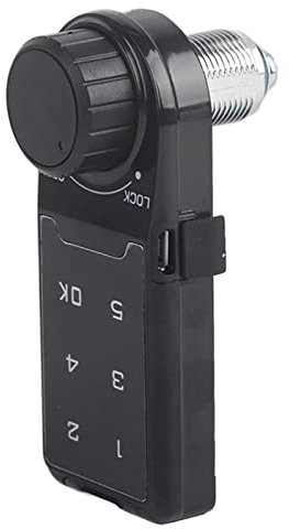 Armadietto Codificato per Armadietto di Sicurezza Elettronico Digitale con Tastiera Touch Password Serratura di Accesso a Chiave Serrature per Porte Anteriori Catenaccio L = 20