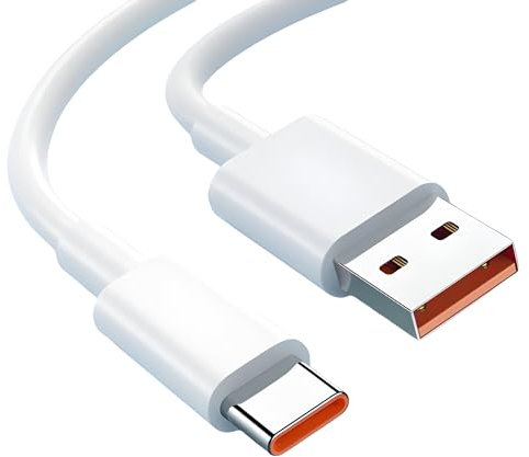 TECHNOSET Cavo USB Type-C 1M, cavo di ricarica ultra rapido USB C 6A 120W Ricarica Rapida Compatibile con 13T/11T Pro,Cavo USB C Ricarica Rapida per Xiaomi 13/11T/Mi 11i/10T Lite/Redmi Note 12/11S/10