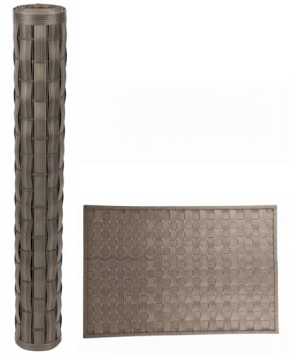 Suinga Sichtschutzzaun Grau Anthrazit 150 x 200 cm | Panelflex Terrasse Garten PE | Dekorativer Sichtschutz 95 % | Sichtschutz für den Garten und Sichtschutz