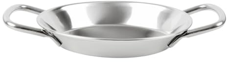 Olympia Mini poêle à paella en acier inoxydable 150 mm