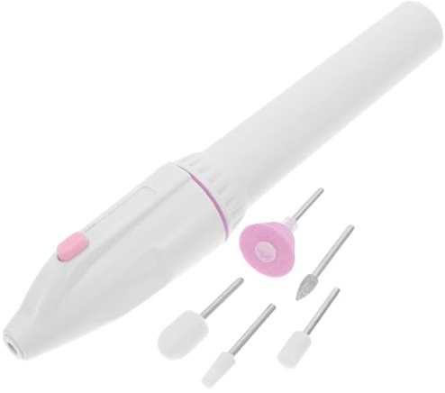 LALADEFIEE Máquina Pulidora de Uñas Eléctrica Portátil sin Batería de Uñas Eléctrica Compacta para Manicura Casa y Salón de Belleza