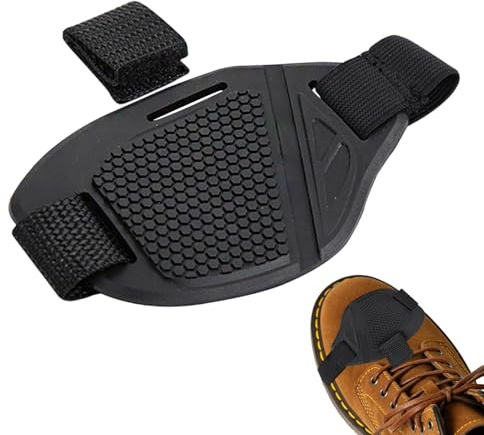 Bsbkoj Protecteur De Chaussures Moto - Protection Ergonomique Anti-Dérapante Et Respirante - Coussinet Pour Levier De Vitesse | Pour Cycliste Motocross Guidon Frein Pedalier