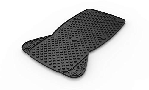 The Perfect Mat Tapis Égouttoir en Silicone Compatible avec Tireuse à Bière PerfectDraft/Perfect Draft Original et Black HD3761/60, Protection de Plan de Travail, Noir