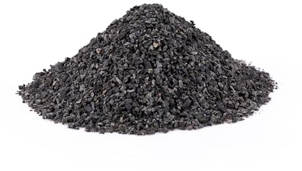 TD STONES Aquarium Kies Schwarz 1-3mm (8kg) Bodengrund für Süßwasser & Meerwasser Aquarienkies Natur Zierkies, Mineralisches Substrat Dekosteine für Aquarium Pflanzen Echt & Garnelen Zubehör