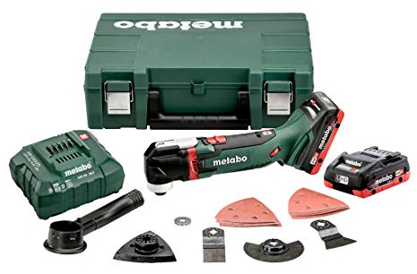 Batería Multiherramienta MT 18 LTX (613021800); maletín de plástico; 18 V 2 x 4 Ah LiHD + ASC 55