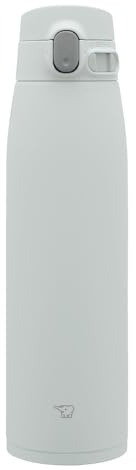 Zojirushi SM-VS95-HM Water Bottle, One-Touch Stainless Steel Mug, Seamless, 32.4 fl oz (950 ml), Matte Gray
