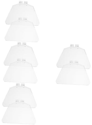 SEWOART 4sets Bank Bank Augenschutz Kunststoff Schutz Abdeckung Kit 2 Stücke * 4