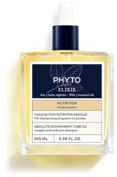 Phyto - Nutrition – Pflegeöl Absolue Elixir 75 ml – Vor-Shampoo für Längen & Spitzen – trockenes bis sehr trockenes Haar – nährt intensiv – revitalisiert – ohne Silikone