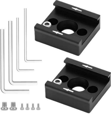 Set di 2 adattatori Cold Shoe universali per fotocamera e accessori, Cold Shoe Mount per microfoni, luci LED, videocamere, DSLR e action camere